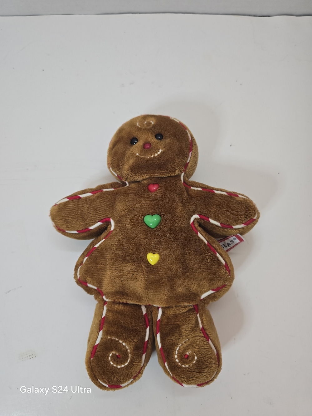 Vintage Douglas Cuddle Toys Gingerbread Girl Plush Brown Christmas Rare